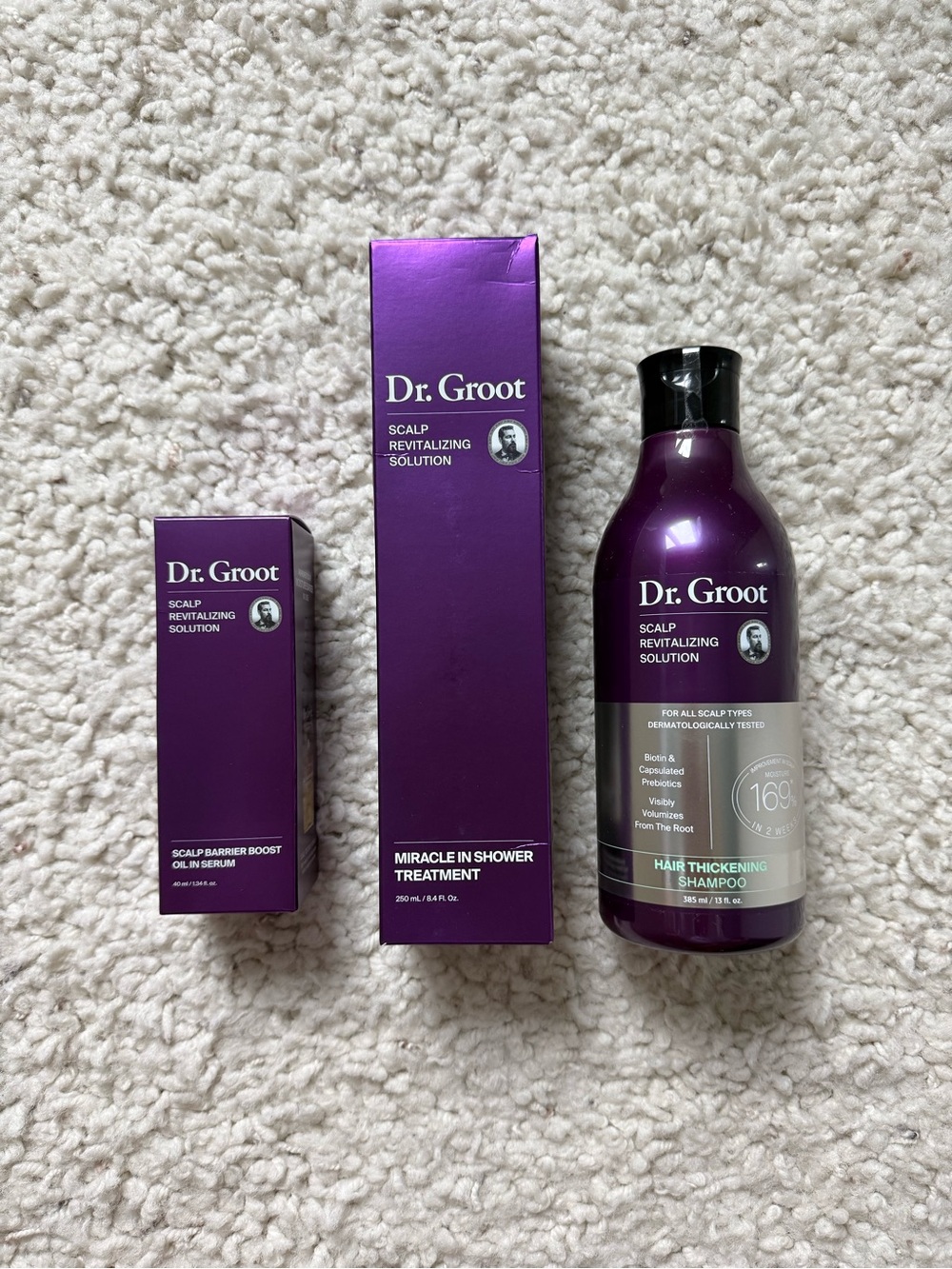 Dr. Groot Scalp Revitalizing Solution - Shampoo, Treatment & Serum